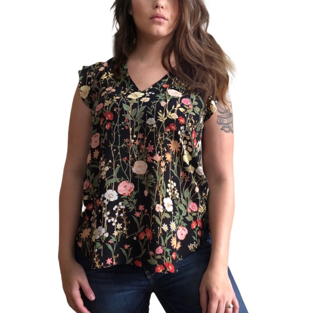 Loft Floral Shirt